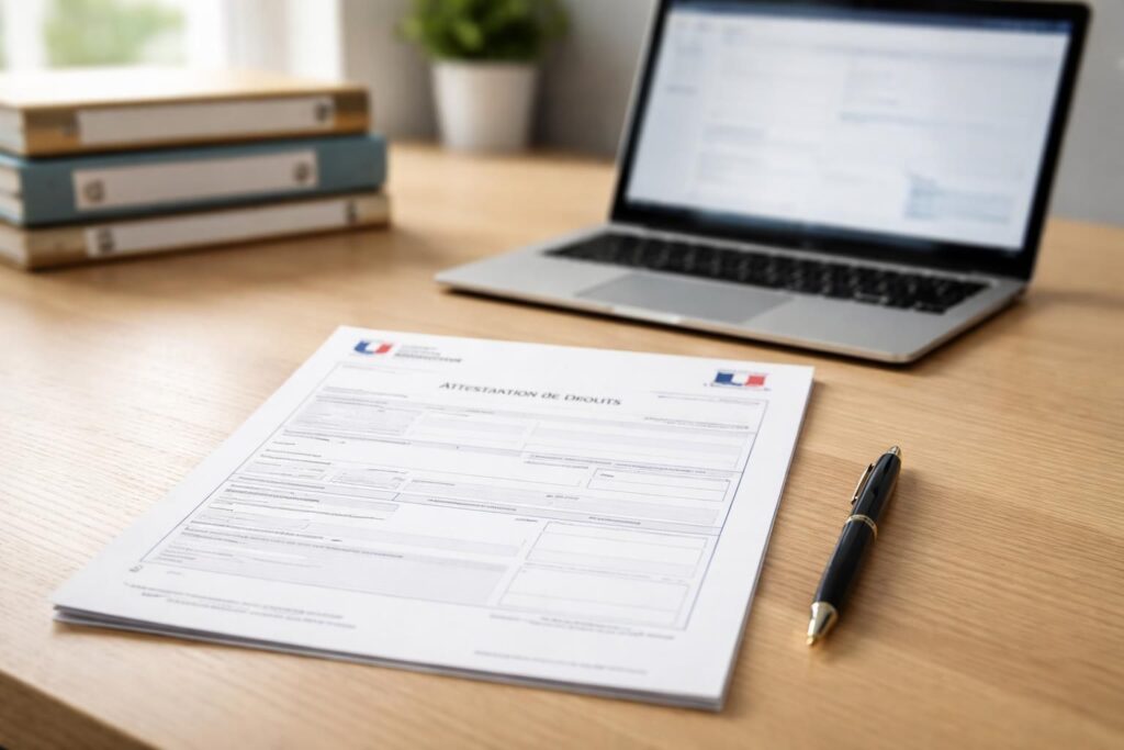 découvrez le contenu de l'attestation de droits ameli.fr, un document essentiel pour justifier de vos droits à l'assurance maladie en france.