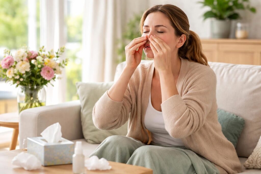 découvrez une méthode efficace pour déboucher rapidement votre nez en seulement 19 secondes, une solution idéale lors des allergies pour retrouver facilement votre souffle.