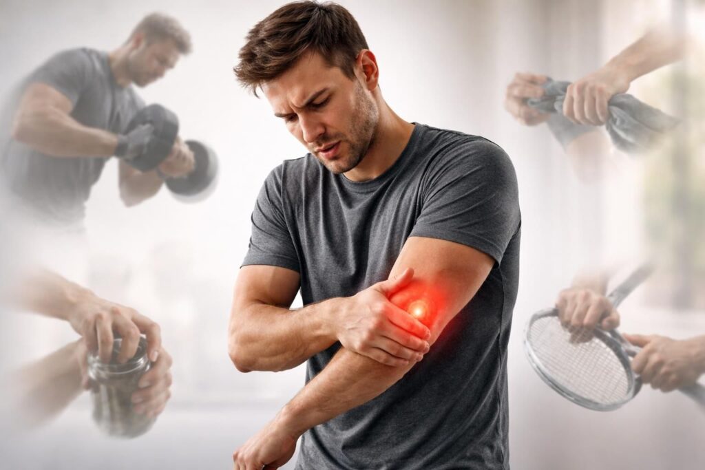 découvrez pourquoi il est essentiel d'identifier les mouvements à éviter en cas d'épicondylite pour prévenir la douleur et favoriser une meilleure récupération.