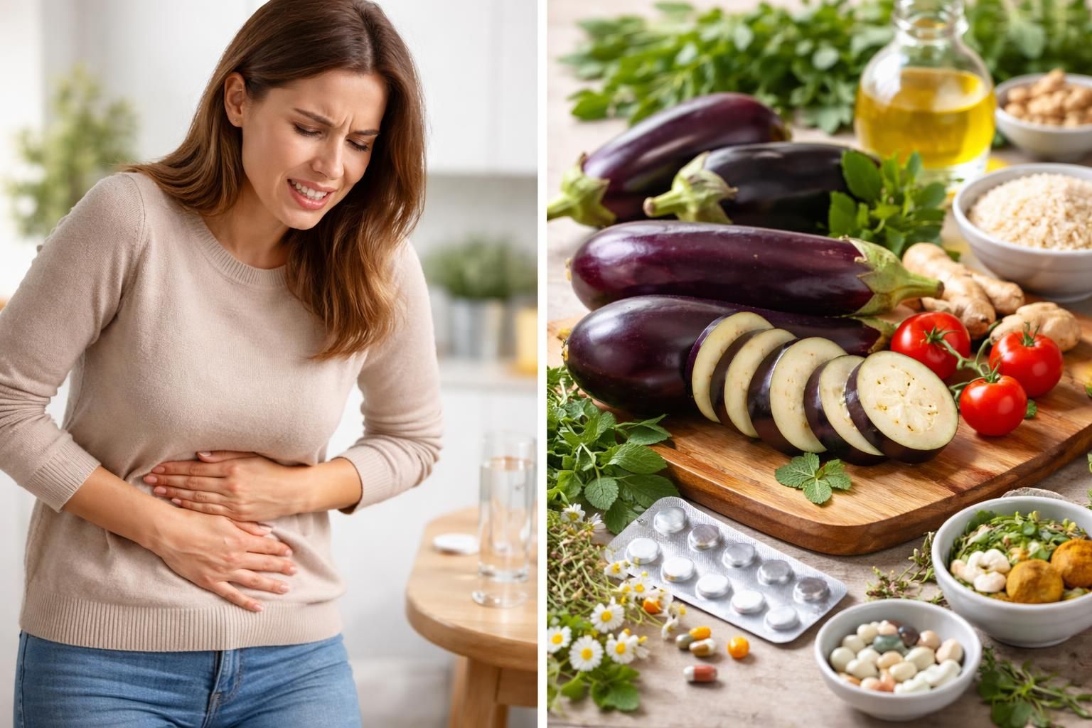 découvrez les symptômes des problèmes gastro-intestinaux liés à l'allergie à l'aubergine et les solutions efficaces pour les gérer au quotidien.